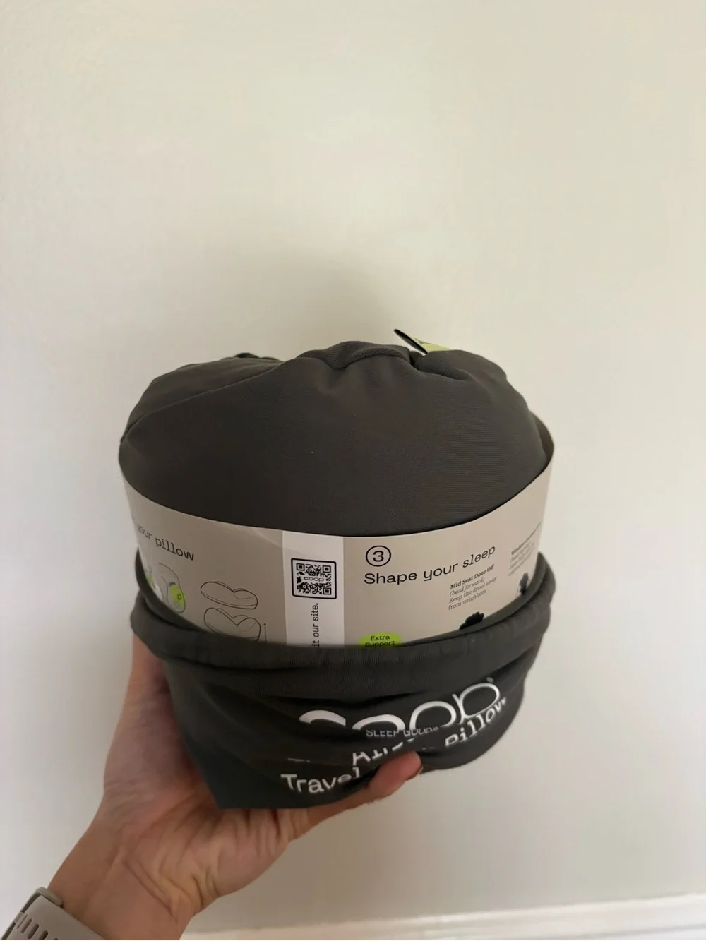 NWT Coop AirJustable Travel Neck Pillow